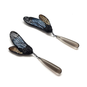 Drip Drop Earrings-Earrings-Märta Mattsson-Pistachios