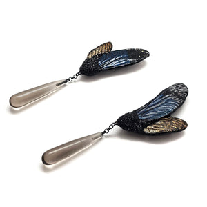 Drip Drop Earrings-Earrings-Märta Mattsson-Pistachios