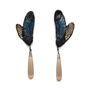 Drip Drop Earrings-Earrings-Märta Mattsson-Pistachios