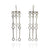 Drop Column Link Earrings-Earrings-Elisa Bongfeldt-Pistachios