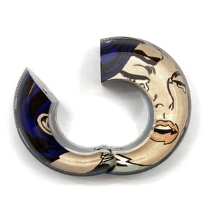 Drowning Girl Pop Art Bracelet-Bracelets-Jennifer Merchant-Pistachios