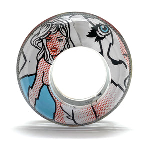 Drowning Girl Pop Art Bracelet-Bracelets-Jennifer Merchant-Pistachios