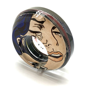 Drowning Girl Pop Art Bracelet-Bracelets-Jennifer Merchant-Pistachios