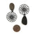 Druzy Bloom Earrings-Earrings-Emily Rogstad-Pistachios
