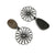 Druzy Bloom Earrings-Earrings-Emily Rogstad-Pistachios