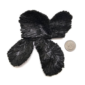 Ebony Wooden Statement Brooch-Pins-Ute Kolar-Pistachios