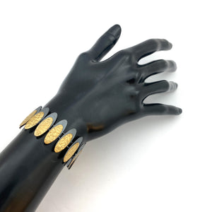 Eclipse Link Bracelet - Gold-Bracelets-Heather Guidero-Pistachios