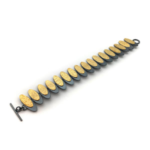 Eclipse Link Bracelet - Gold-Bracelets-Heather Guidero-Pistachios