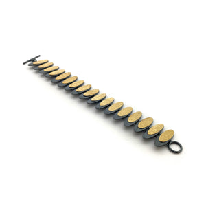Eclipse Link Bracelet - Gold-Bracelets-Heather Guidero-Pistachios