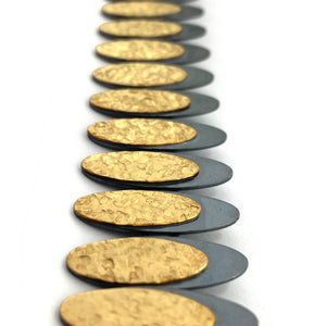 Eclipse Link Bracelet - Gold-Bracelets-Heather Guidero-Pistachios