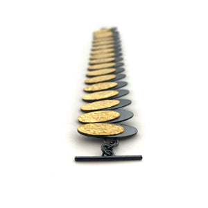 Eclipse Link Bracelet - Gold-Bracelets-Heather Guidero-Pistachios
