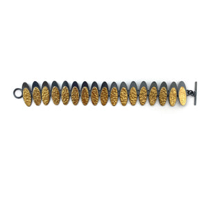 Eclipse Link Bracelet - Gold-Bracelets-Heather Guidero-Pistachios