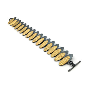 Eclipse Link Bracelet - Gold-Bracelets-Heather Guidero-Pistachios