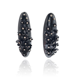 Elipse Cluster Earrings-Earrings-Liz Clark-Pistachios