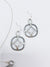 Elizabeth Walton - "Single Hydrangea"-Earrings-Earrings Galore-Pistachios