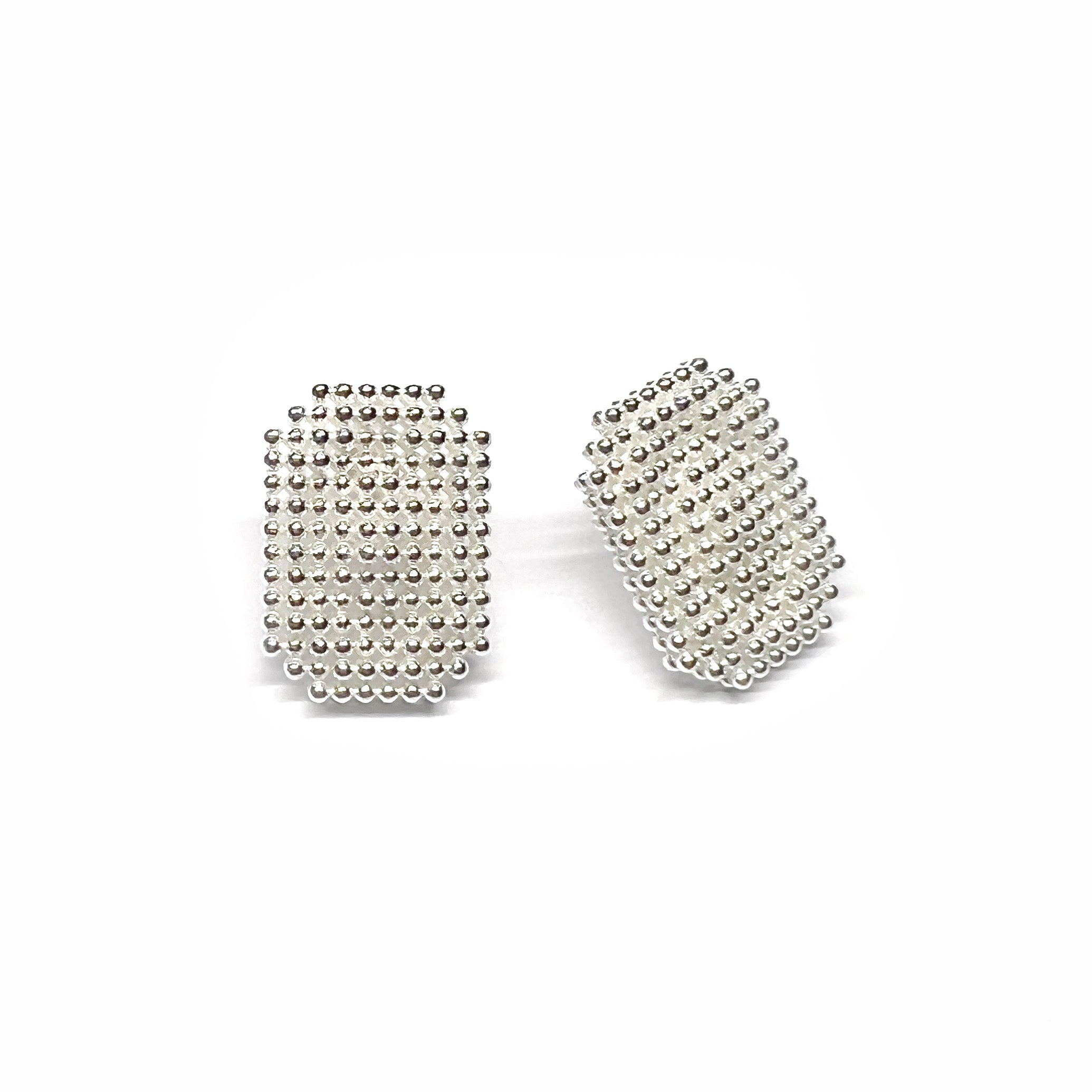 [STONE HENgE] 韓国ブランド☆925 silver☆U0042 Earrings Elongated Hexagon Earrings | Pistachios