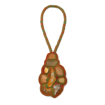 Ember and Earth Necklace