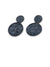 Erika Novak - "Voronoi Peaks Round Double Drops"-Earrings-Earrings Galore-Pistachios