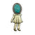 Esteban Erosky - I Am A Jewel Brooch-Pins-Precious Collective-Pistachios