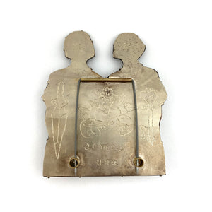 Esteban Erosky - We Are One Brooch-Pins-Precious Collective-Pistachios