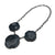Etched Black Jasper Necklace-Necklaces-Kelly Jean Conroy-Pistachios