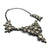 Etched Bubble Statement Necklace-Necklaces-So Young Park-Pistachios