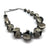 Etched Silver Statement Necklace-Necklaces-So Young Park-Pistachios