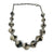 Etched Silver Statement Necklace-Necklaces-So Young Park-Pistachios