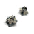 Etched Square Studs-Earrings-So Young Park-Pistachios