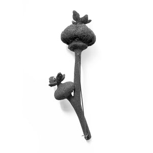 Fanni Nagy - Lost Inside Brooch II-Pins-Precious Collective-Pistachios