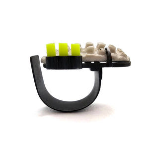 Flat Mouse Ring-Rings-Mélanie Denis-Pistachios