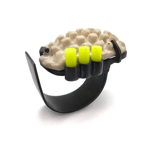 Flat Mouse Ring-Rings-Mélanie Denis-Pistachios