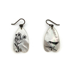 Flora and Fauna Earrings-Earrings-Kelly Jean Conroy-Pistachios