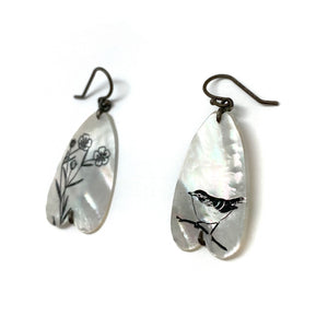 Flora and Fauna Earrings-Earrings-Kelly Jean Conroy-Pistachios
