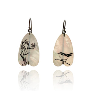 Flora and Fauna Earrings-Earrings-Kelly Jean Conroy-Pistachios