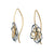Floral Black and Gold Drops-Earrings-Anna Krol-Pistachios