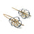 Floral Black and Gold Drops-Earrings-Anna Krol-Pistachios