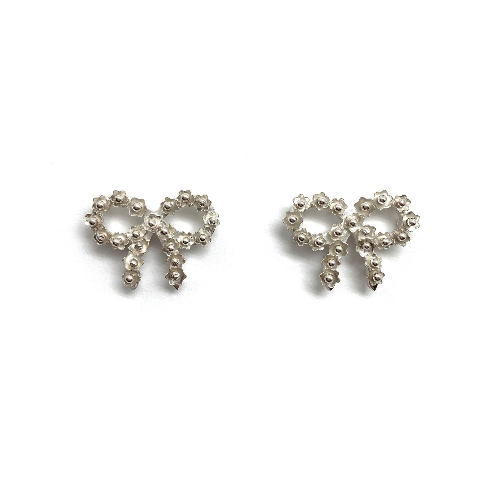 Floral Bow Studs