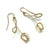 Botanical Bloom Gold Earrings-Earrings-Liaung-Chung Yen-Pistachios