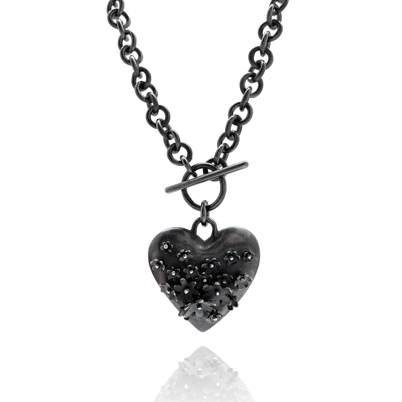 Floral Heart Necklace