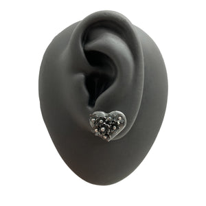 Floral Heart Studs