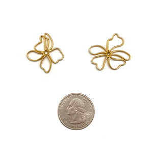 Floral Stud Earrings-Earrings-Emily Rogstad-Pistachios