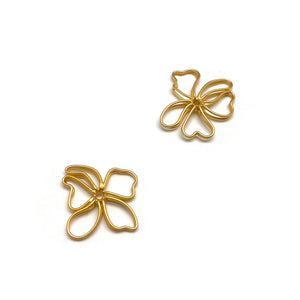 Floral Stud Earrings-Earrings-Emily Rogstad-Pistachios