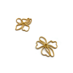 Floral Stud Earrings-Earrings-Emily Rogstad-Pistachios