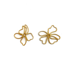 Floral Stud Earrings-Earrings-Emily Rogstad-Pistachios