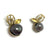 Flourishing Keshi Pearl Stud Earrings-Earrings-Liaung-Chung Yen-Pistachios