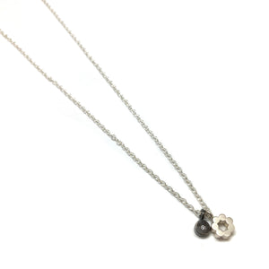 Flower & Dot Necklace-Necklaces-Elisa Bongfeldt-Pistachios