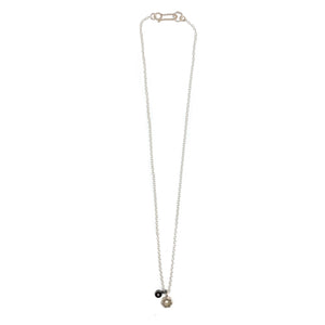 Flower & Dot Necklace-Necklaces-Elisa Bongfeldt-Pistachios