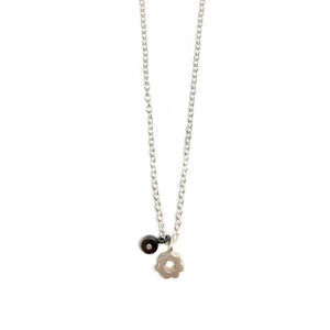 Flower & Dot Necklace-Necklaces-Elisa Bongfeldt-Pistachios