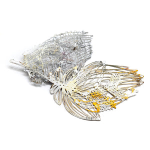 Flower on a Wall Brooch-Necklaces-Sofia Björkman-Pistachios